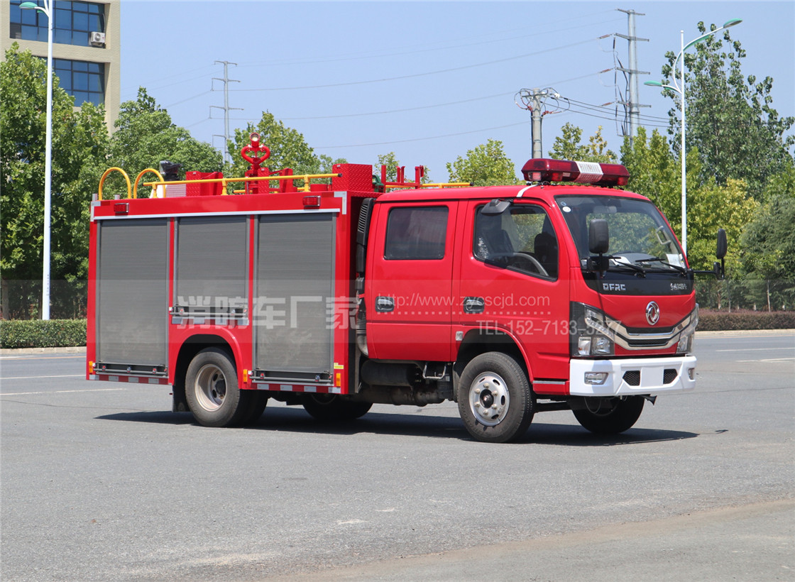 國(guó)六東風(fēng)2.5噸水罐消防車 國(guó)六東風(fēng)2.5噸水罐消防車